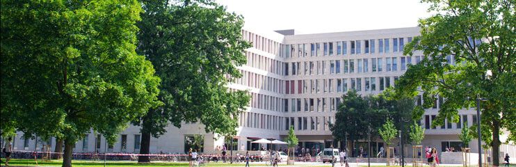 An image of the building hosting the Department of Psychology and hence our group at Goethe University Frankfurt